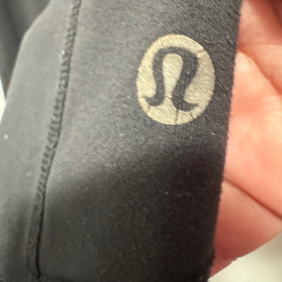 Lululemon Cropped Mesh Panel Pocket Leggings Black - Picture 8 of 9